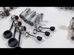 BEXKOM 원형 밀어 당기는 연결 장치 금속 케이블 끝 장착 장치 IP50 IP68