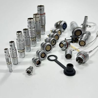 좋은 가격 ODU LEMO 00B 0B 1B 2B 3B 4B 4 핀 푸시 풀 커넥터 금속 셸 온라인으로