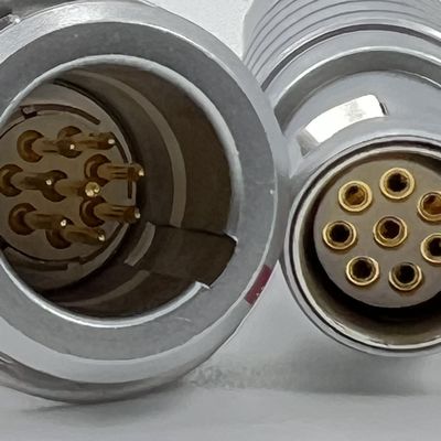 IP50 IP68 EMC 쉴링 원형 푸시 풀 커넥터 8 핀 BEXKOM