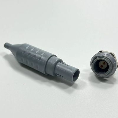 LEMO Redel ODU 푸시 풀 케이블 커넥터 플라스틱 셸 일회용 2 ~ 14 콘택트