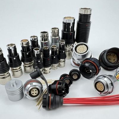 고밀도 IP68 방수 원형 밀어 당기는 커넥터 sF12 EMC 보호