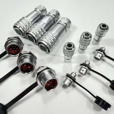 웨이푸 SF6 SF10 SF12 가장 빠른 빠른 밀어 당기는 케이블 끝 장착 장치 원형 커넥터