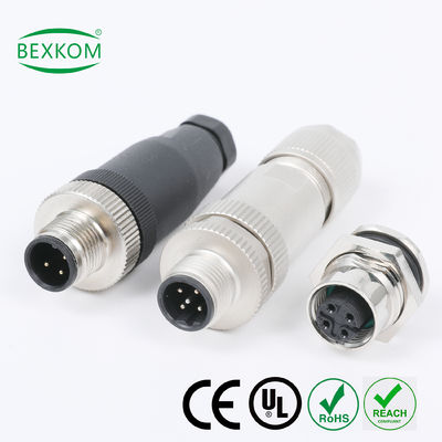 산업용 커넥터 M5 M8 M9 M12 M16 M23 나사 잠금